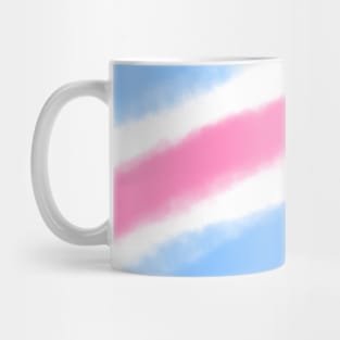 Colorful watercolor abstract texture art design Mug